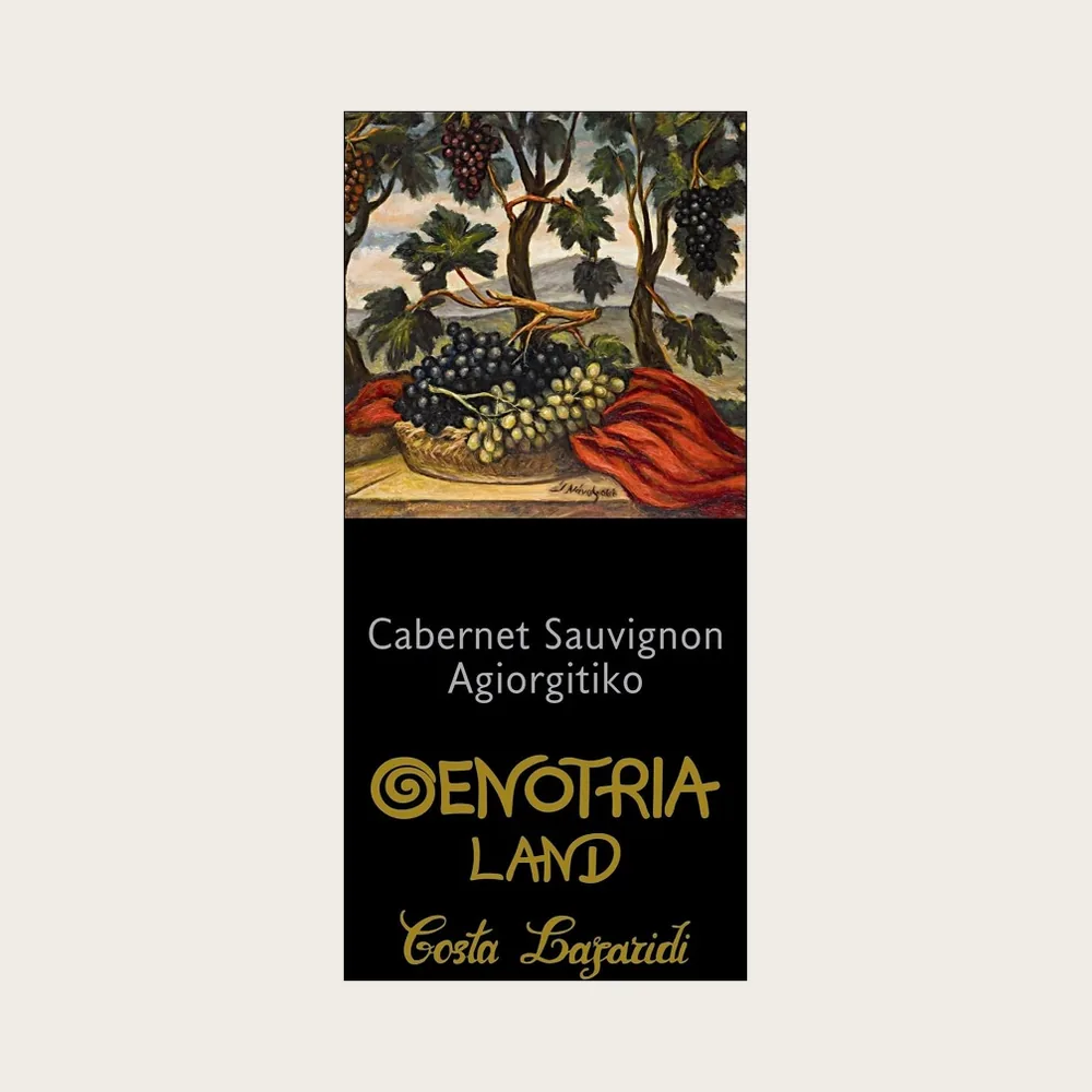 Oenotria Land Cab/Agiorgiti 2020 label