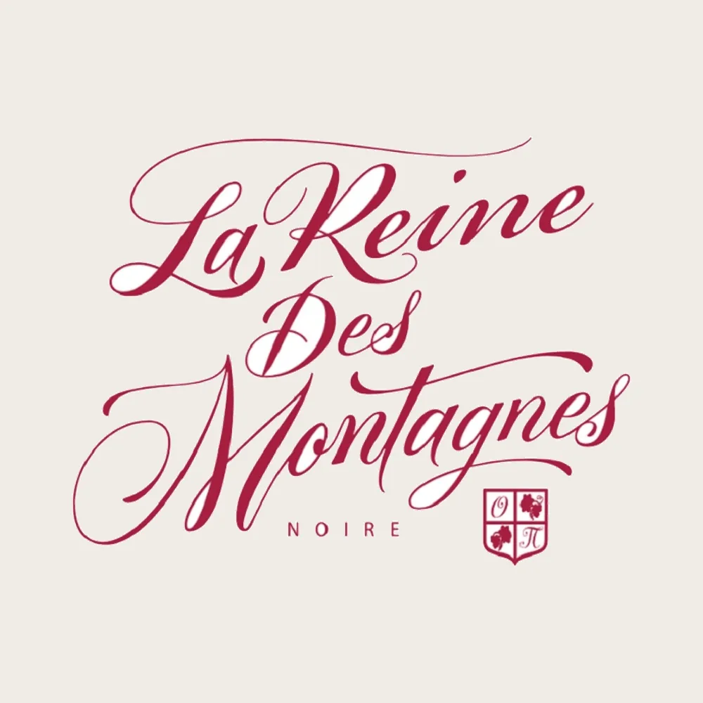La Reine de Montganes Noire 2022 label