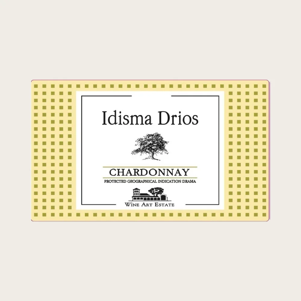 Chardonnay Idisma Drios 2025 label