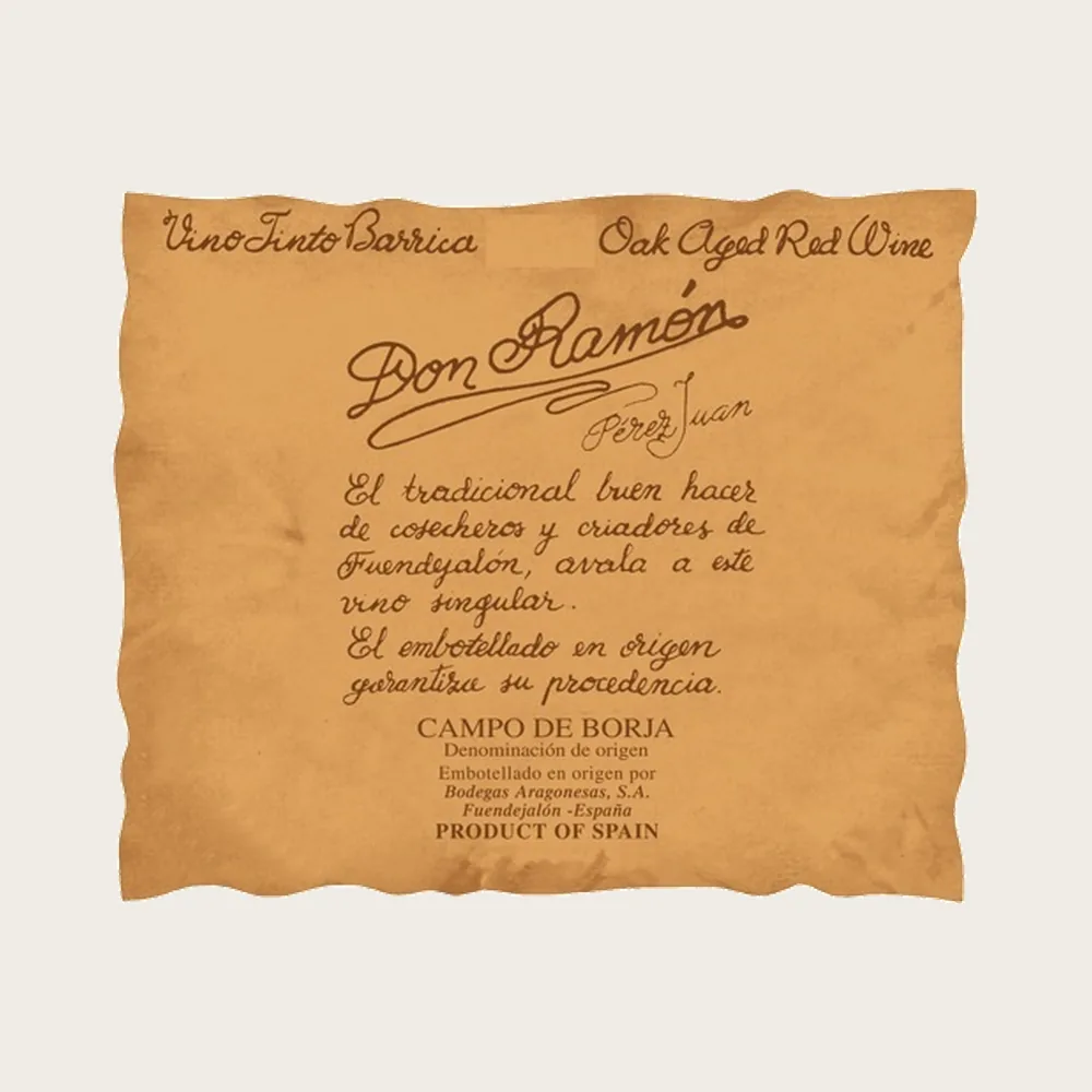 Don Ramon Campo Borja Red 2023 label