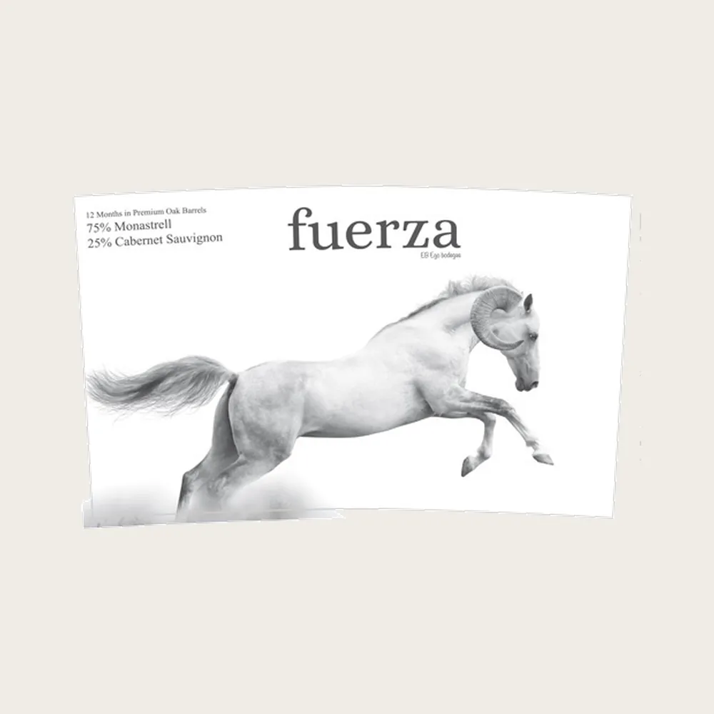 Jumilla Monastrell/Cab 2021 label