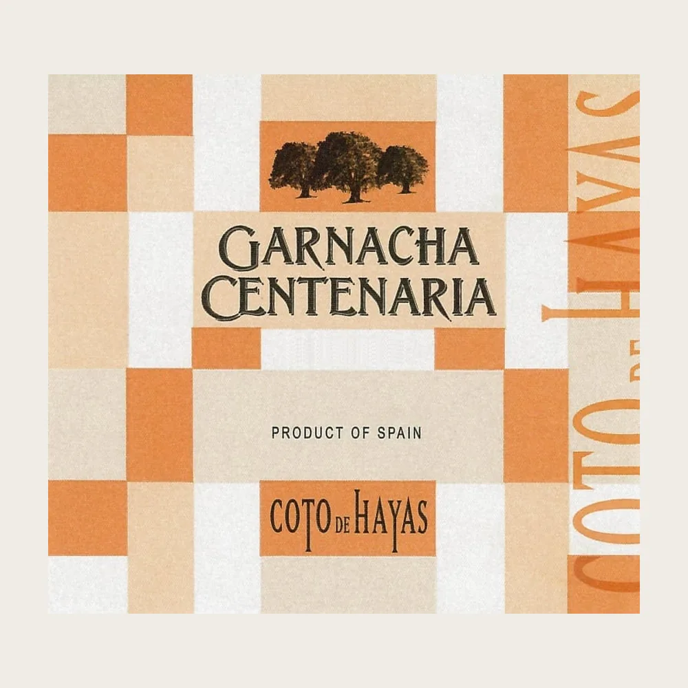 Centenaria Garnacha 2023 label