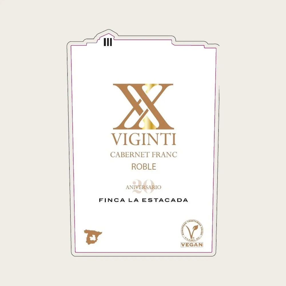 Viginti Cab. Franc Roble 2022 label