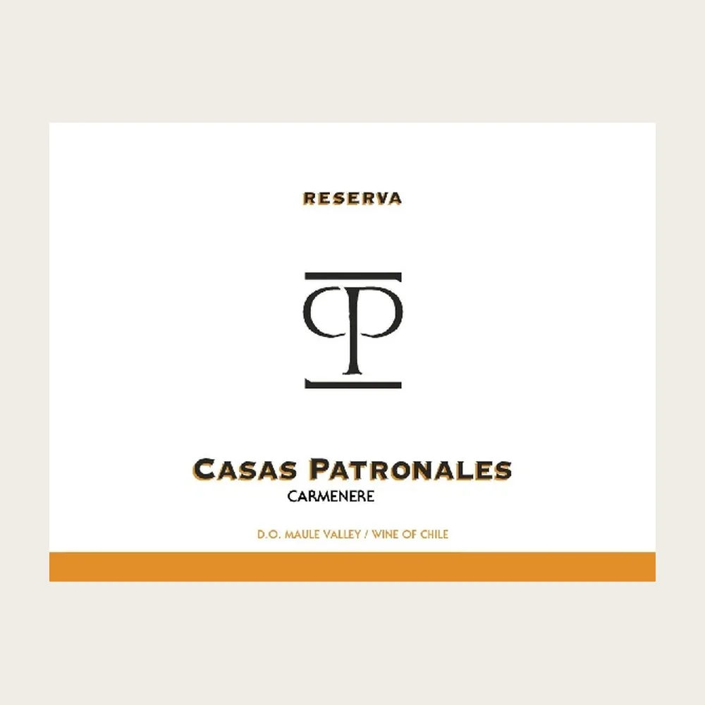 Reserva Carmenere 2023 label