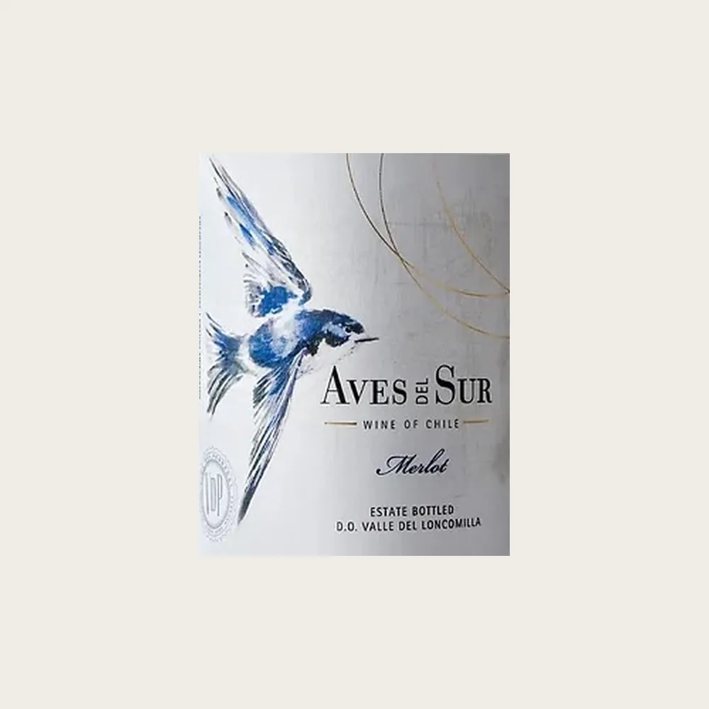 Merlot 2025 label