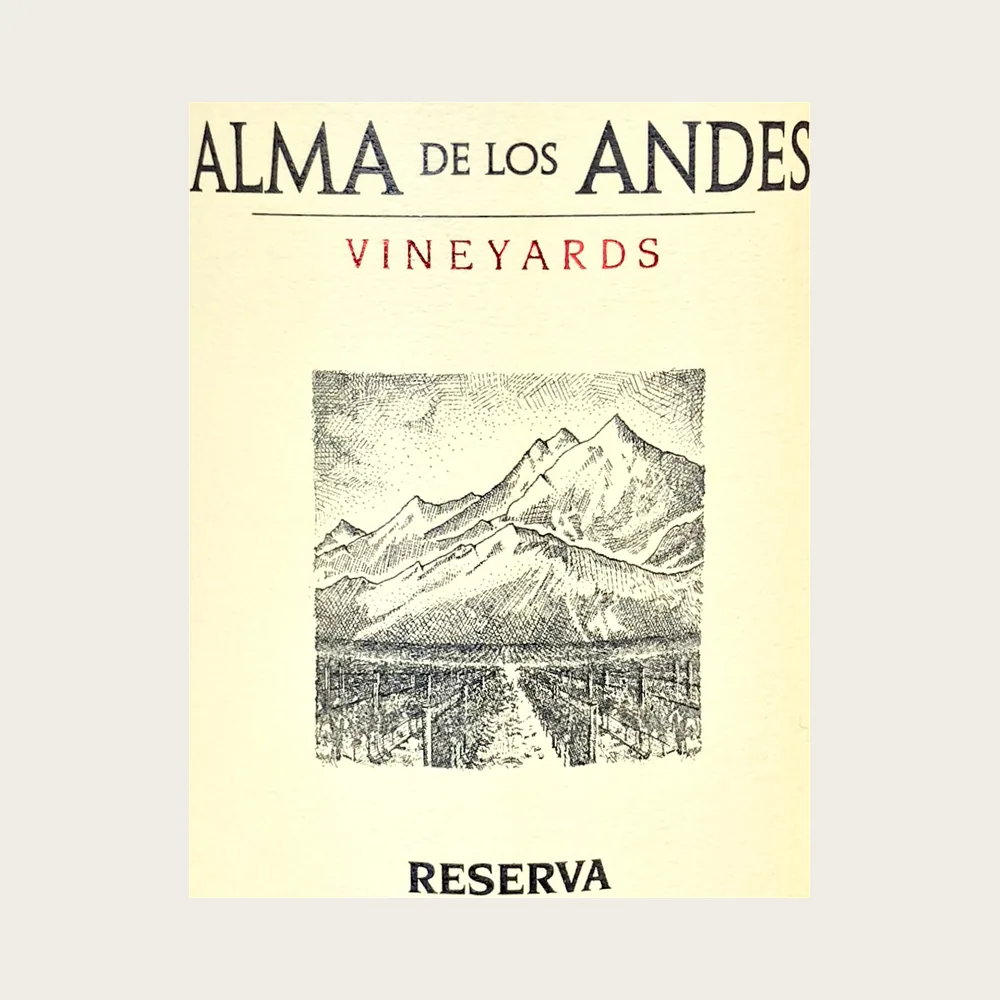 Reserva Malbec 2022 label