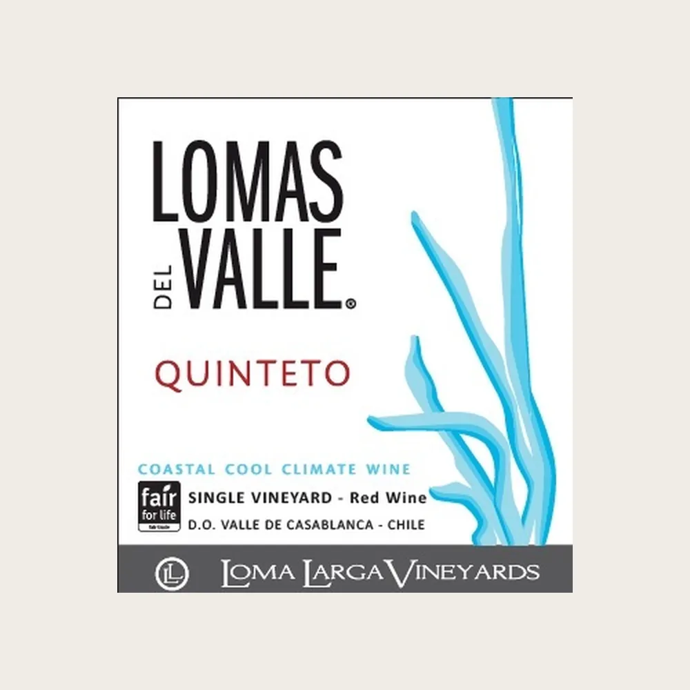 Quinteto Red 2022 label