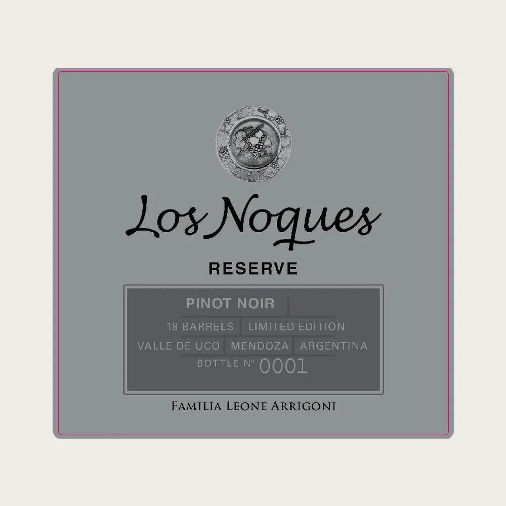 Reserva Pinot Noir 2020 label