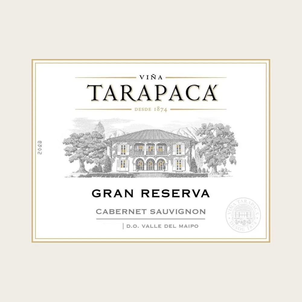 Gran Reserva Cabernet 2022 label