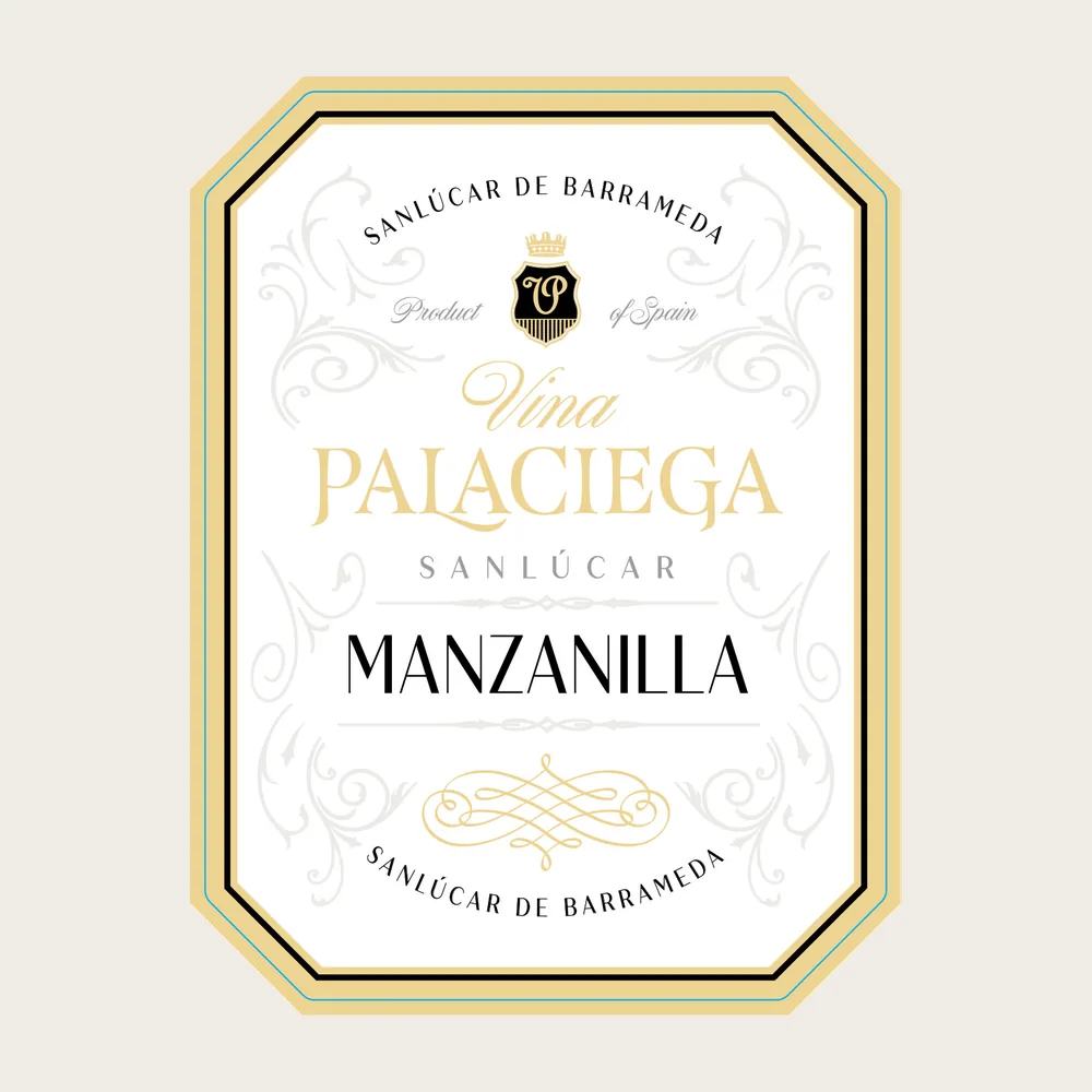 Manzanilla Sherry label