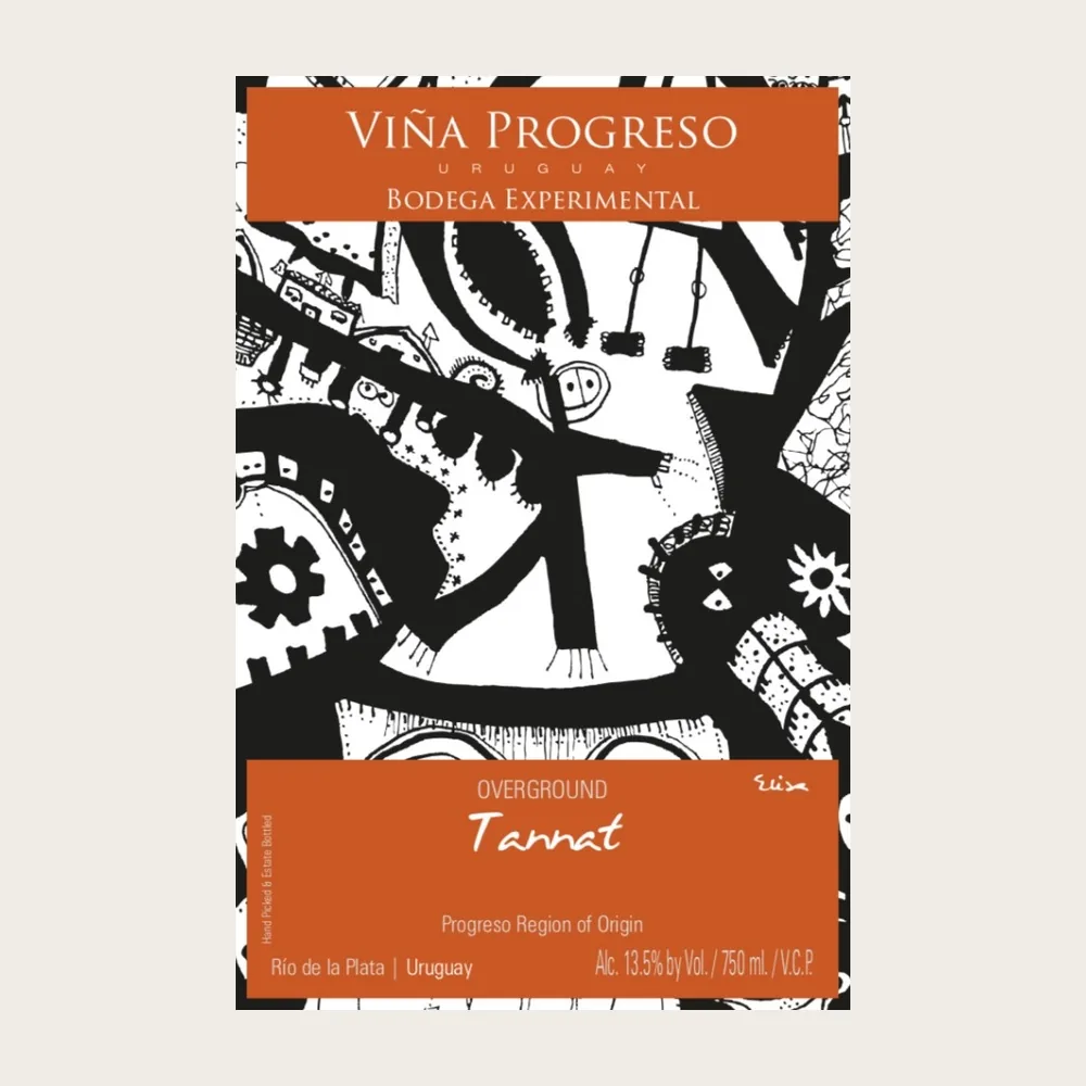 Overground Tannat 2022 label