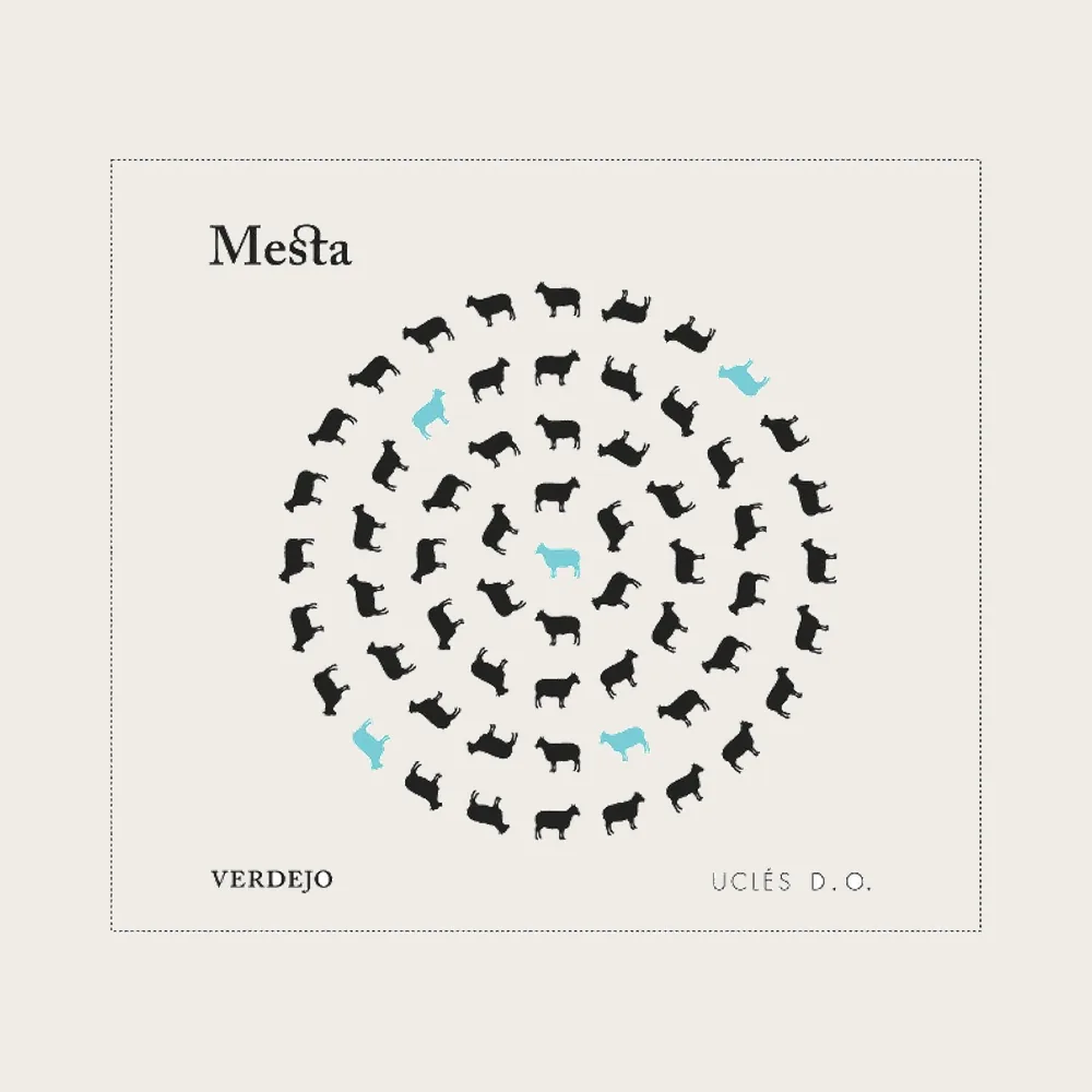 Mesta Organic Verdejo 2025 label