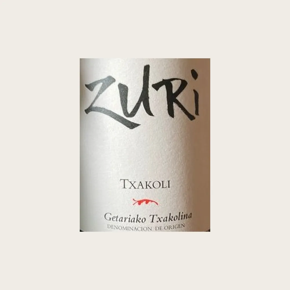 Getariako Txakolina White 2023 label