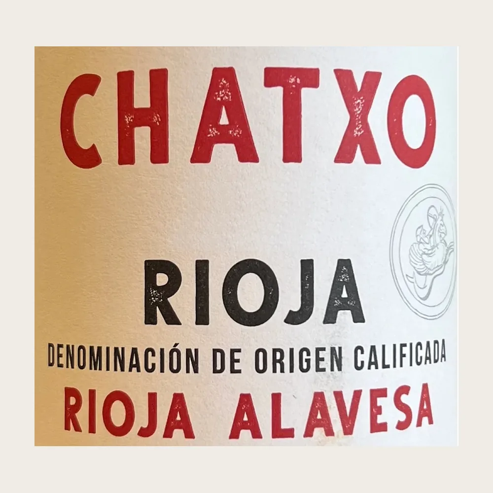 Chatxo Rioja Alavessa 2023 label