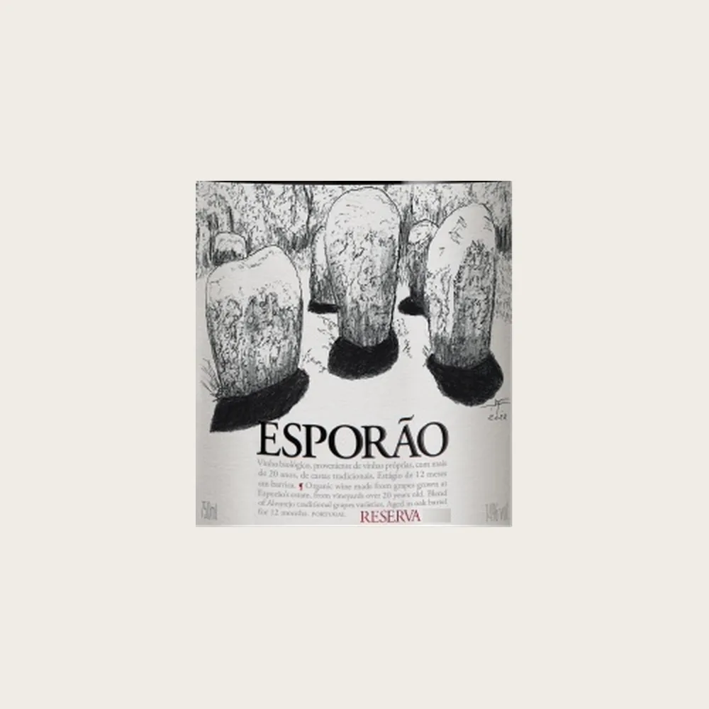 Esporao Reserva Red 2022 label
