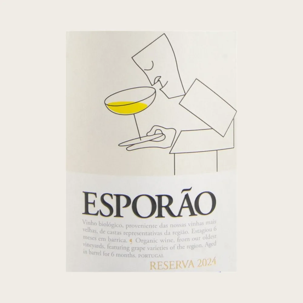 Esporao Reserva White 2024 label