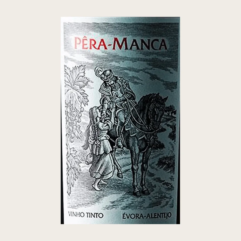 Pera Manca Tinto 2018 label