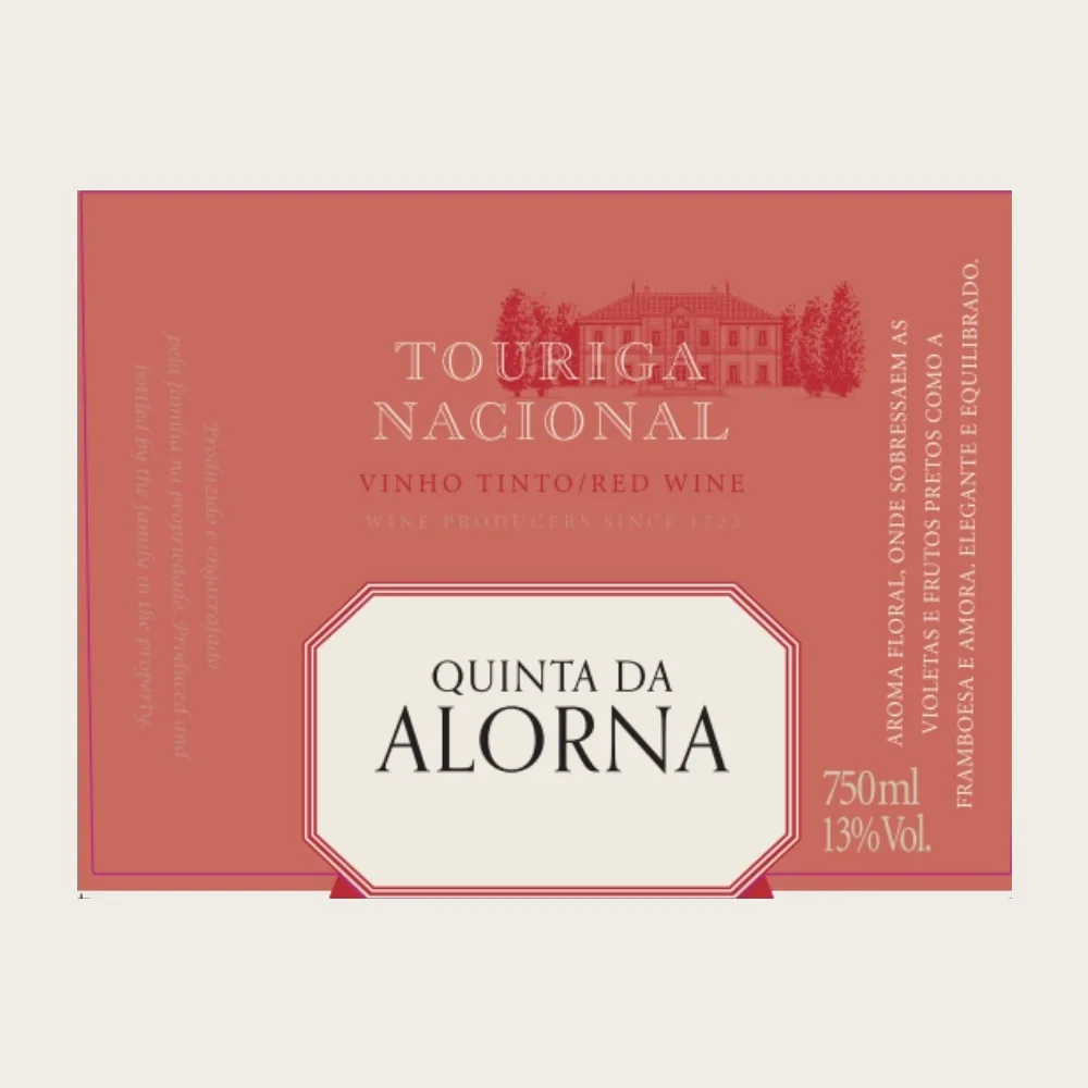 Touriga Nacional Red 2023 label