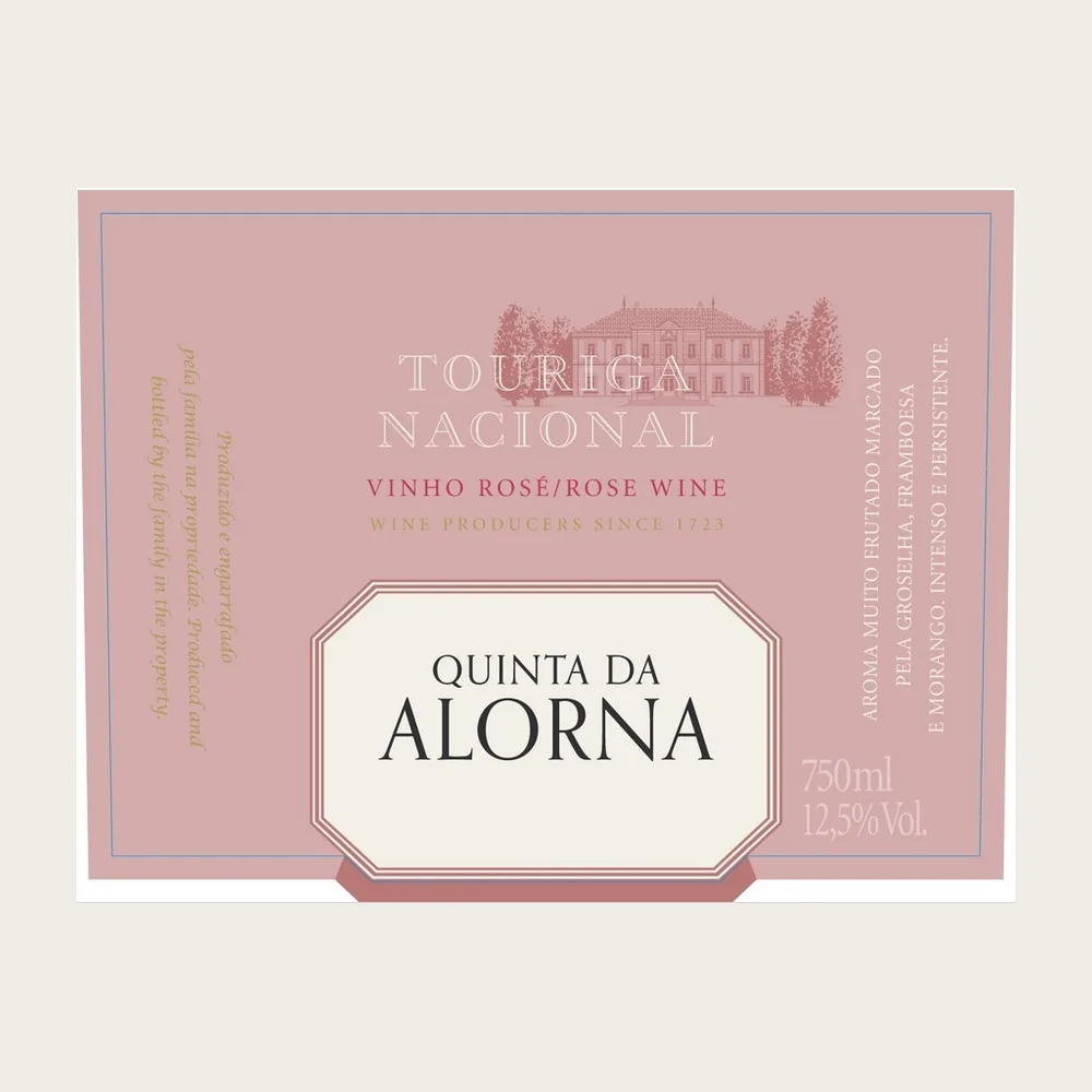 Touriga Nacional Rosé 2024 label