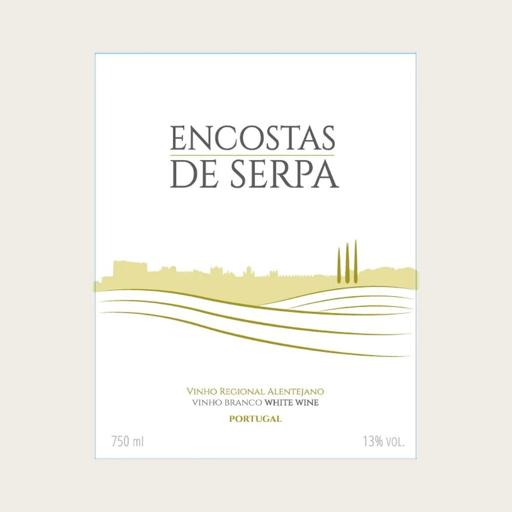 Encostas de Serpa White 2023 label
