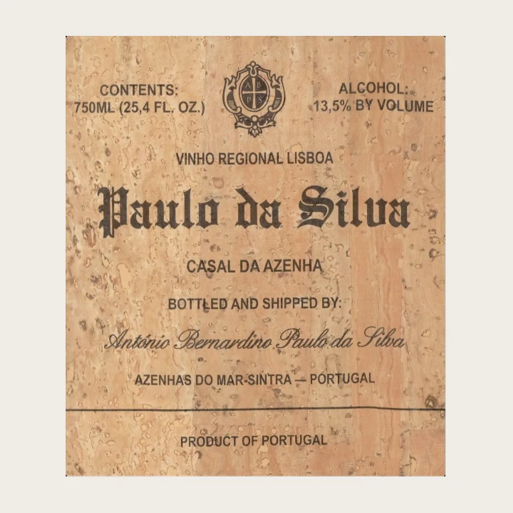 Casal Azenha Colares Red 2019 label