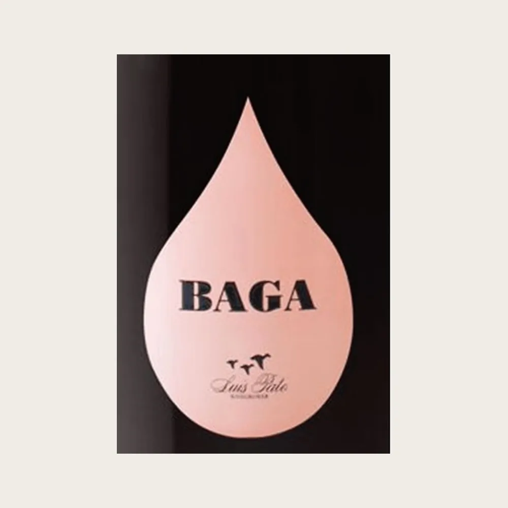Baga Bruto Sparkling Rosé label