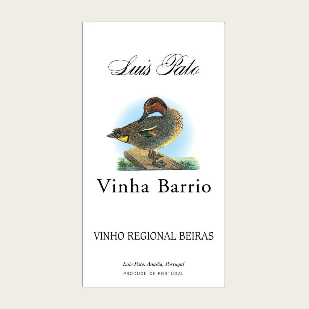 Vinha Barrio 2008 label