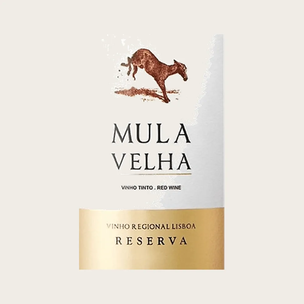 Mula Velha Reserva Red 2023 label