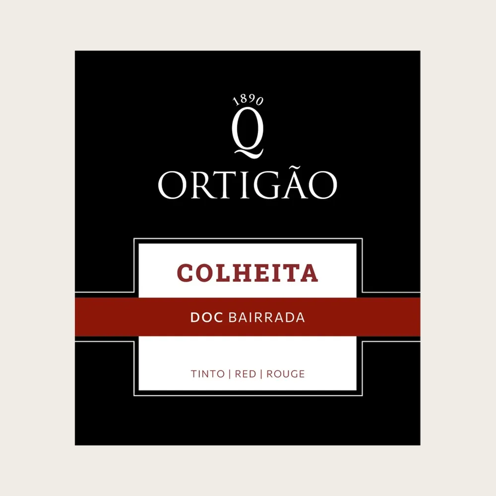 Colheita Bairrada Red 2021 label