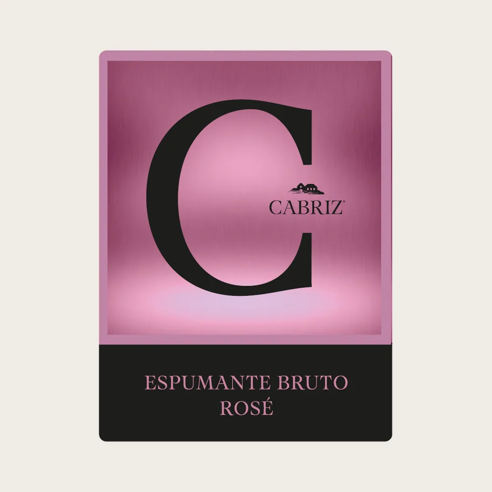 C Cabriz Sparkl Brut Rosé label