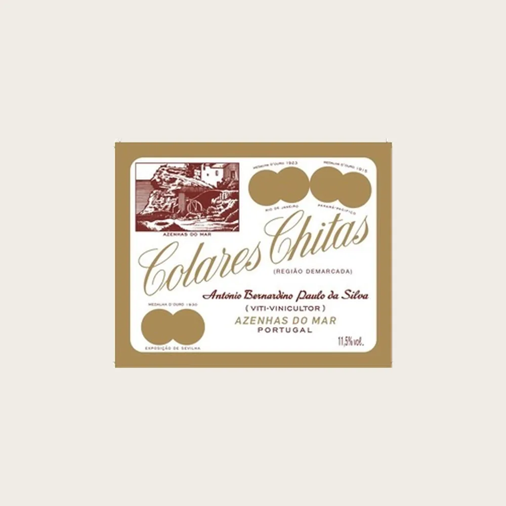 Colares Chitas Ramisco RSVA 2014 label