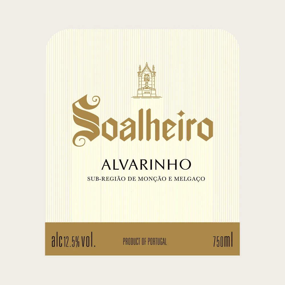 Soalheiro Alvarinho 2025 label