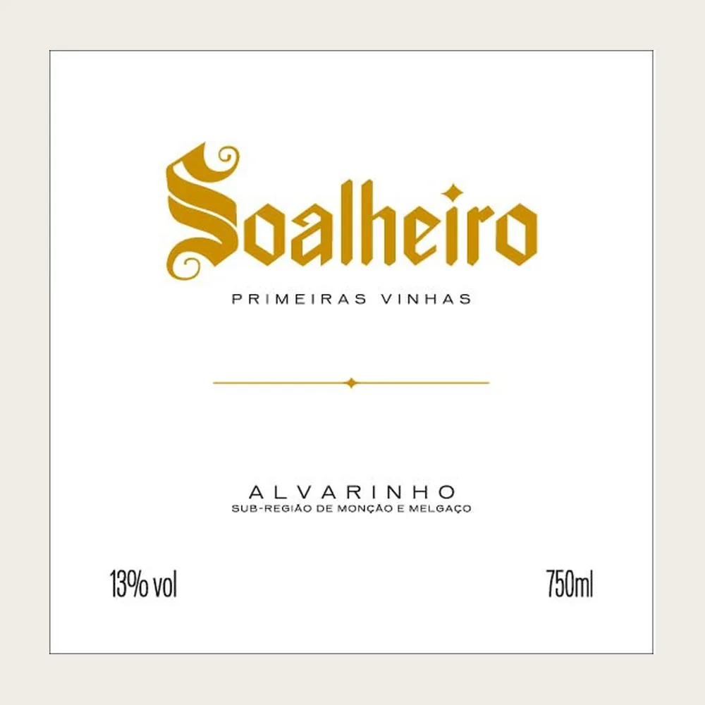 Primeiras Vinhas Alvarinho 2024 label