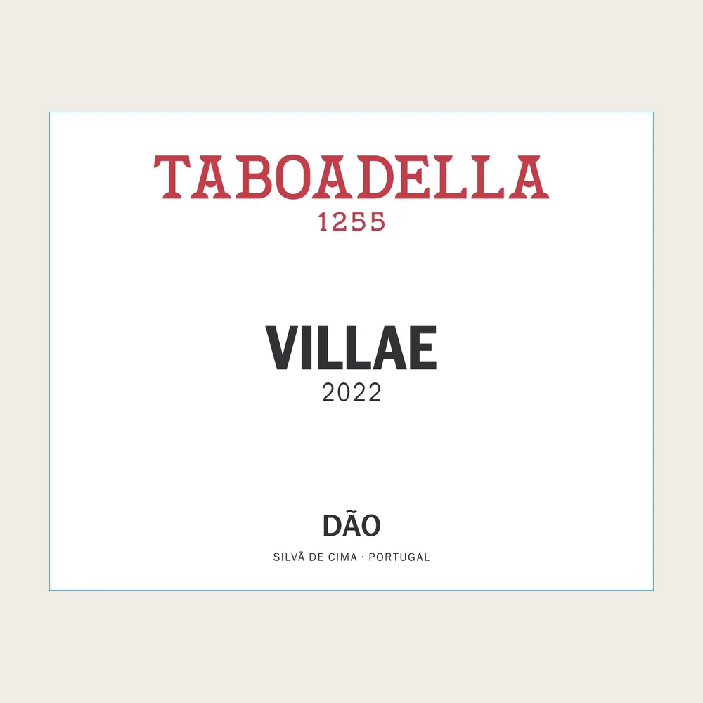 Villae Dão White 2022 label