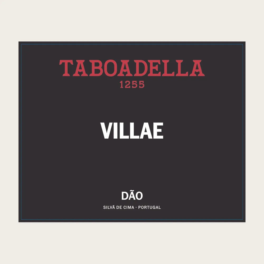 Villae Dão Red 2021 label