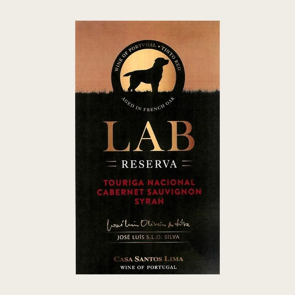 Lab Reserva Red 2021 label