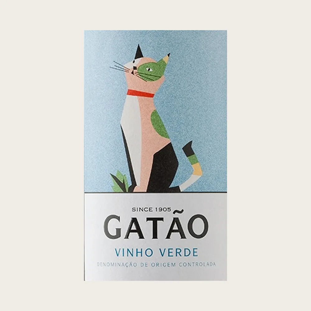 Gatao Vinho Verde label