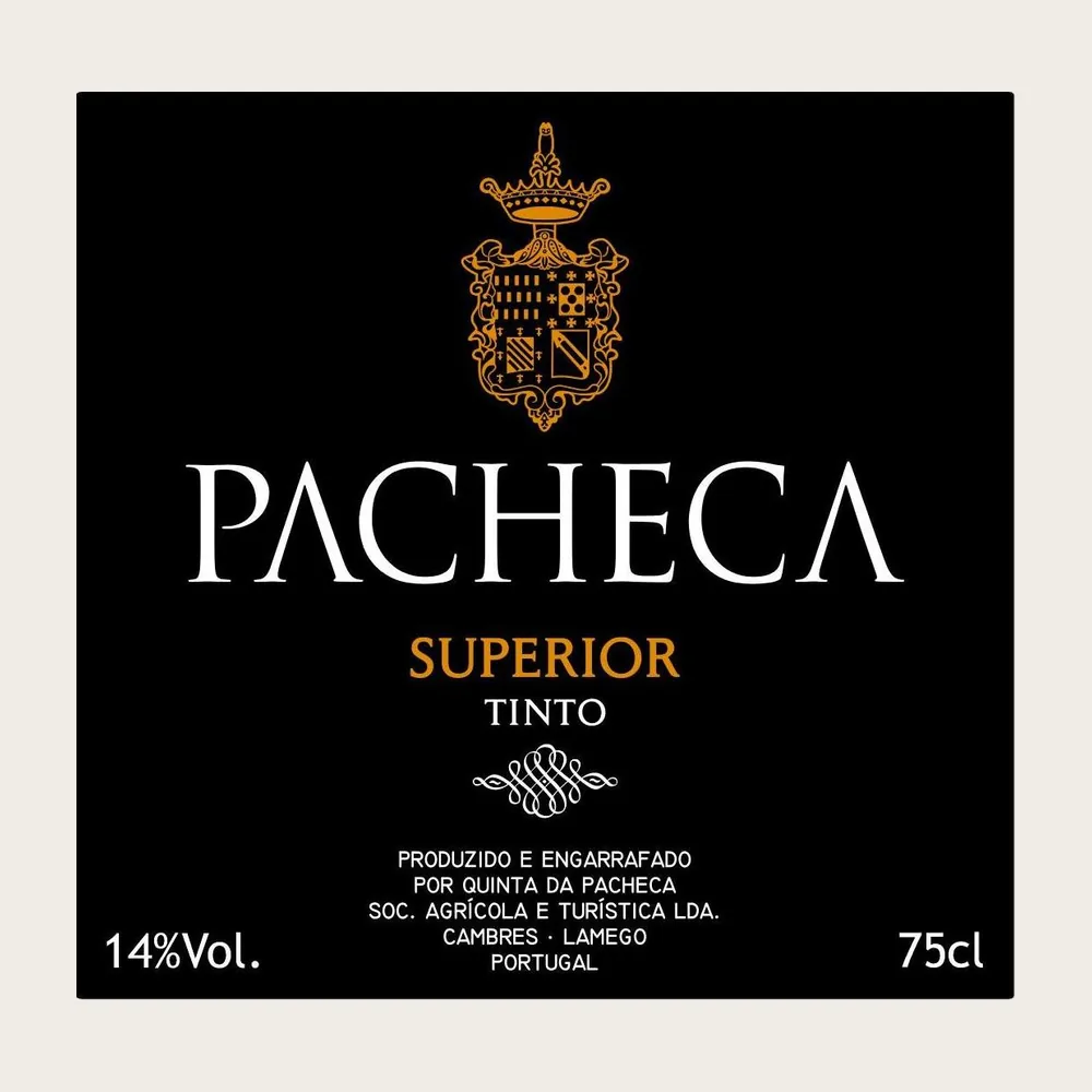 Superior Pacheca Douro Red 2024 label