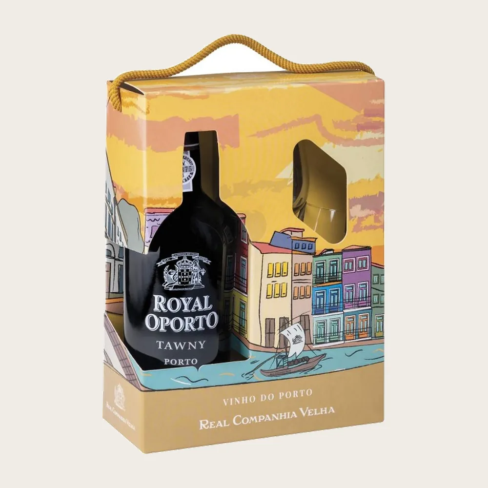 Tawny Gift Set 1 Btl+2 Glass label