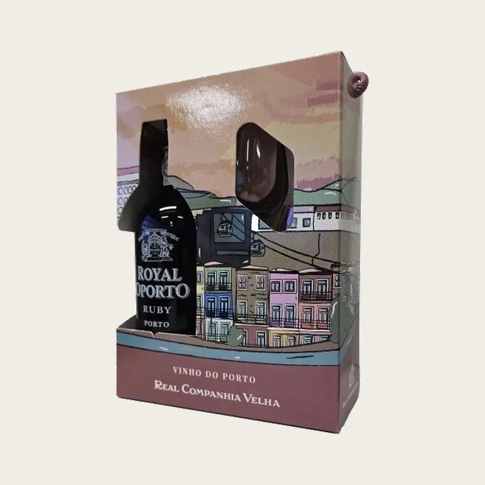 Ruby Gift Set 1 Btl+2 Glass label