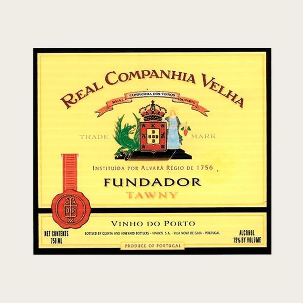 Fundador Porto Tawny label