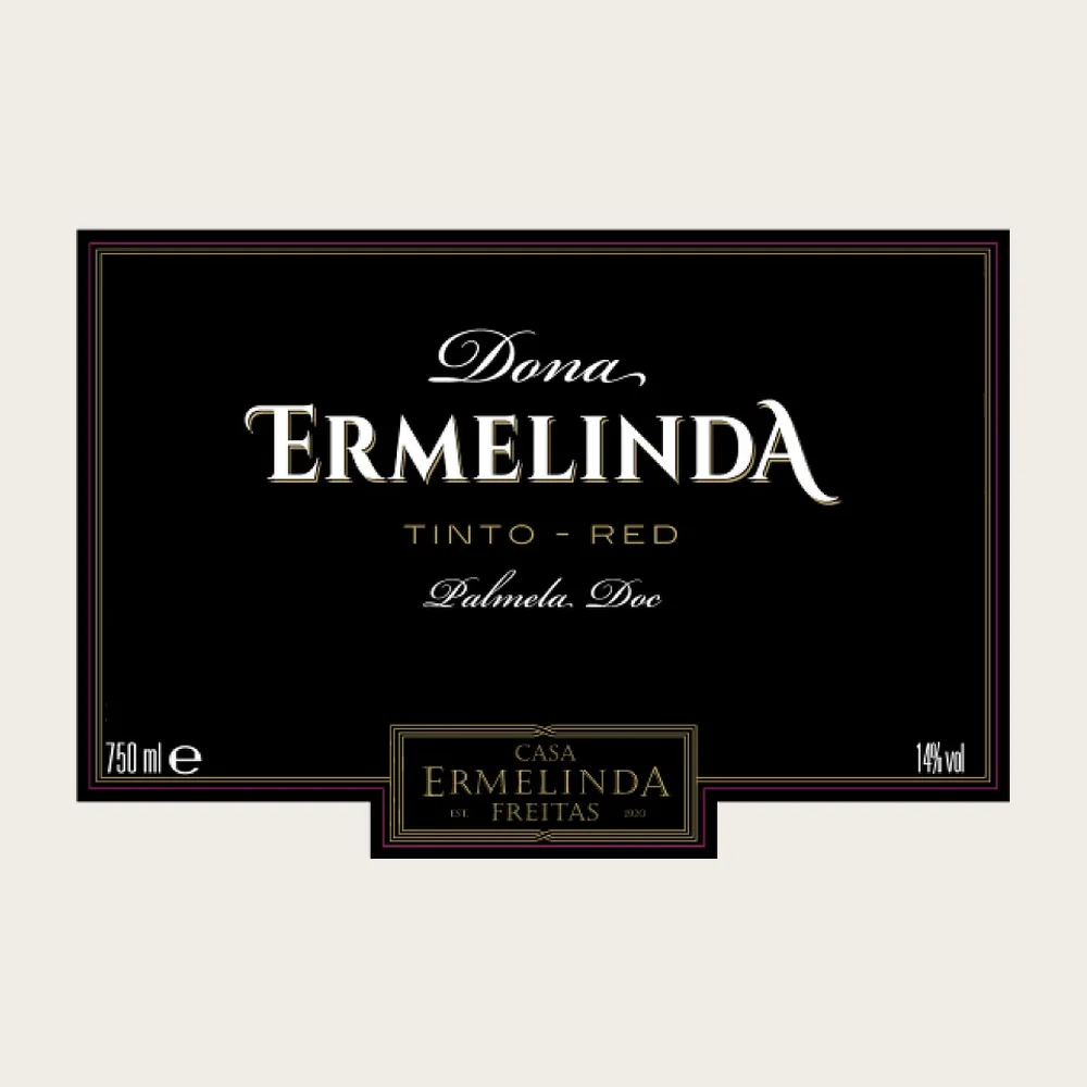 Ermelinda Freitas Red 2024 label