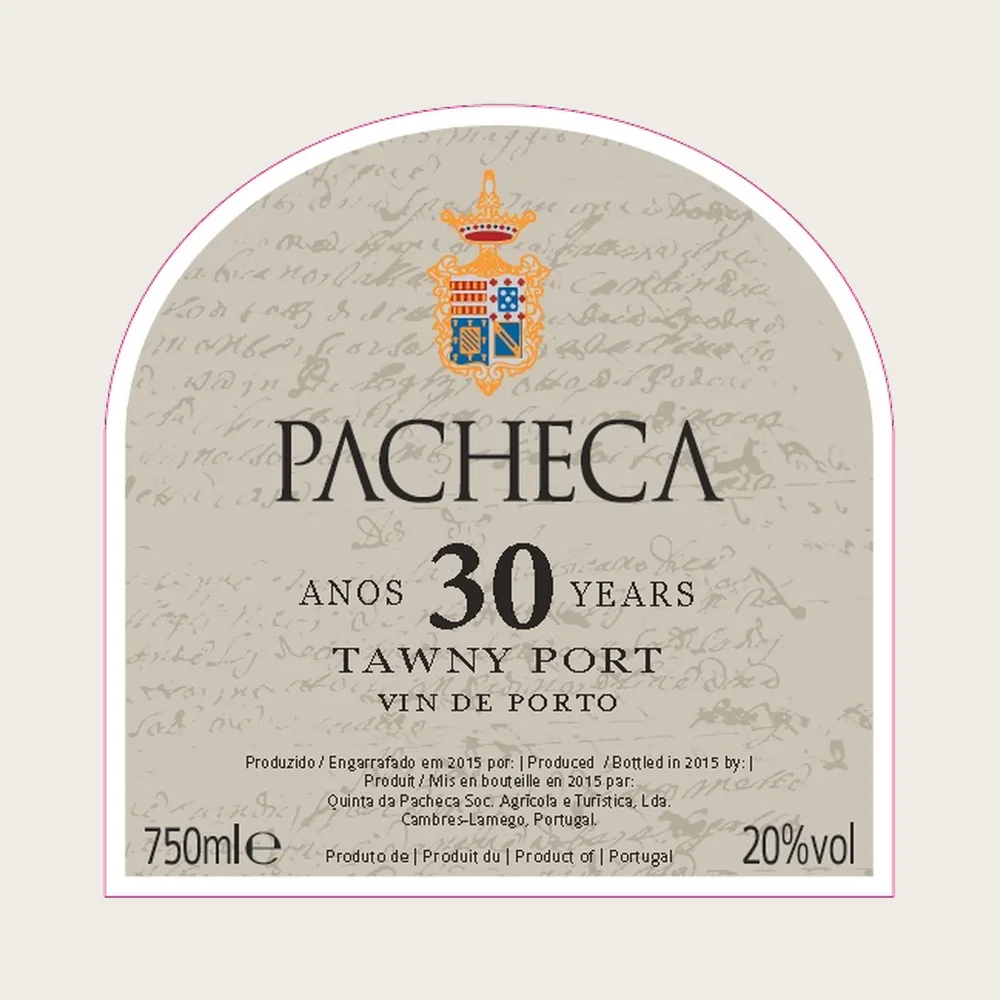 Year Old Porto Tawny 500ml 2030 label