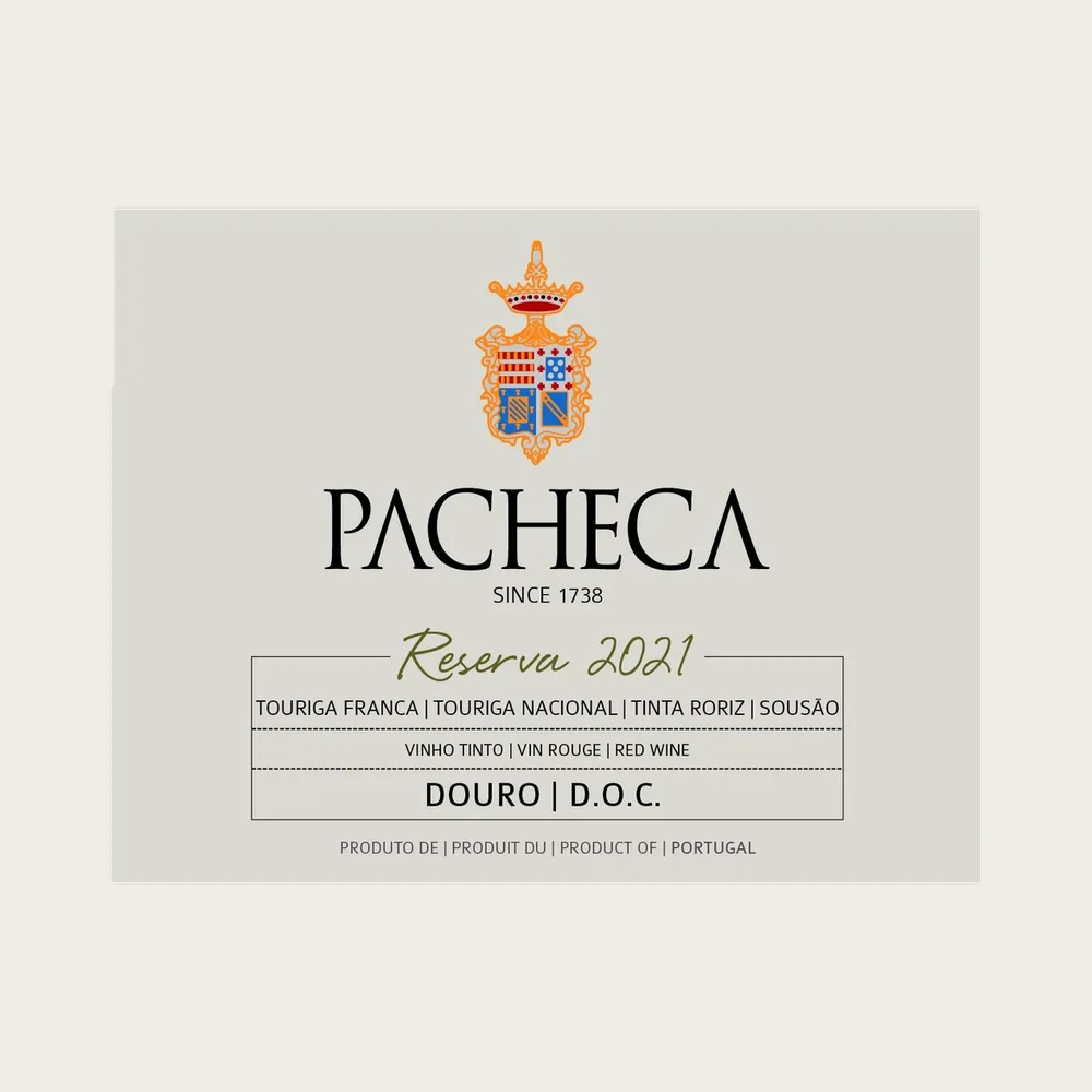 Reserva Douro Red 2021 label
