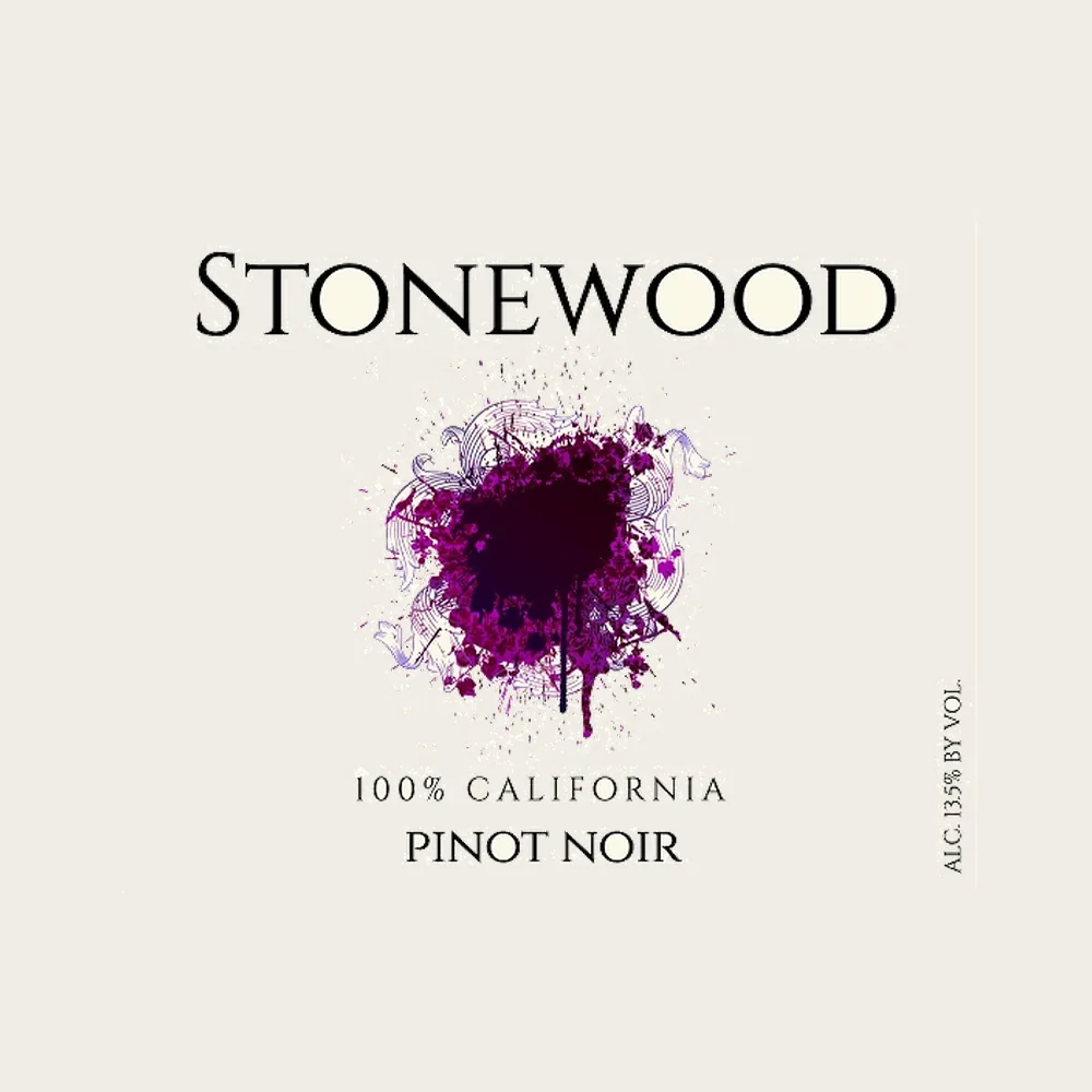 Pinot Noir label