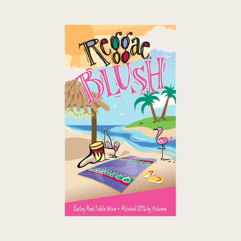 Reggae Blush label