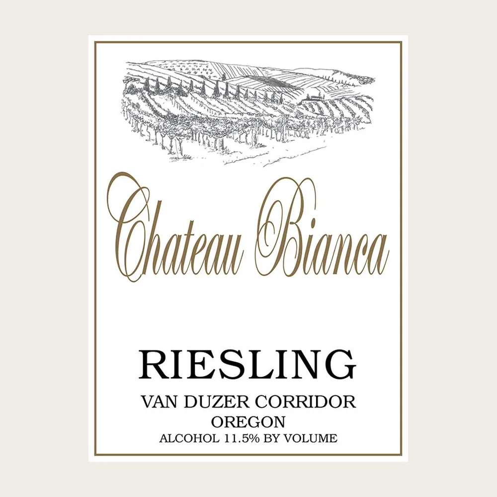 Riesling 2022 label