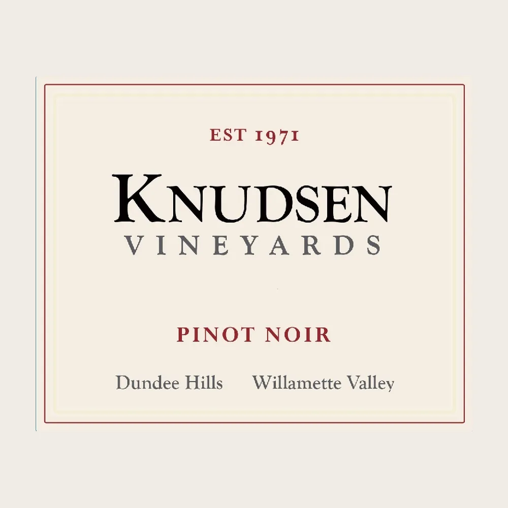 Pinot Noir Dundee Hills 2021 label