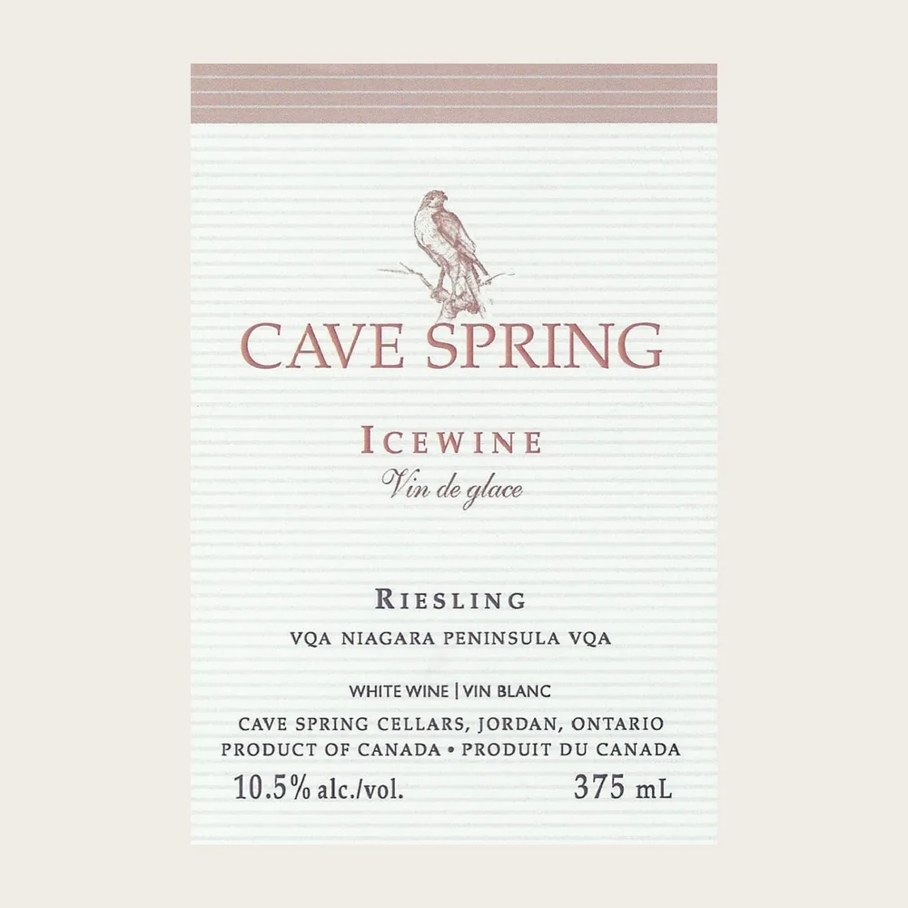 Riesling Ice Wine 375ml 2017 label