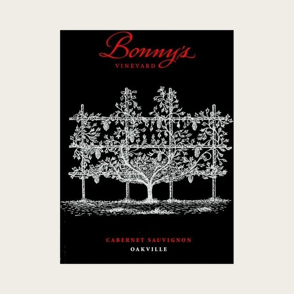 Meyer Bonny's Cabernet 2018 label